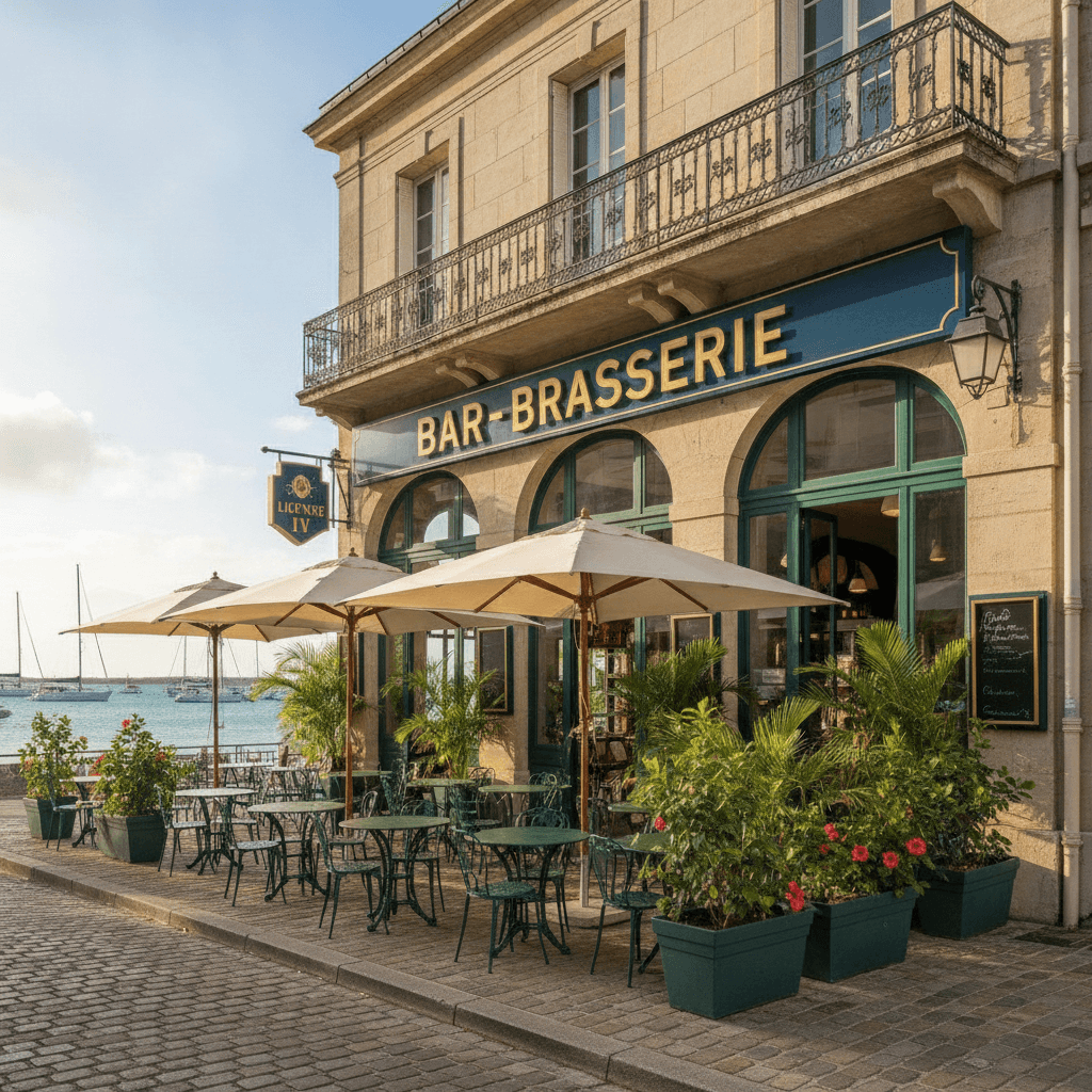 Bar-brasserie 119m² à Les Trois-Îlets : terrasse - licence IV - Image 1