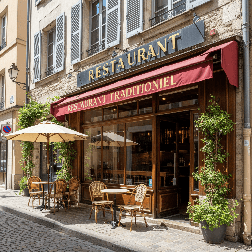 Restaurant 80m² à Lyon : licence IV - parking