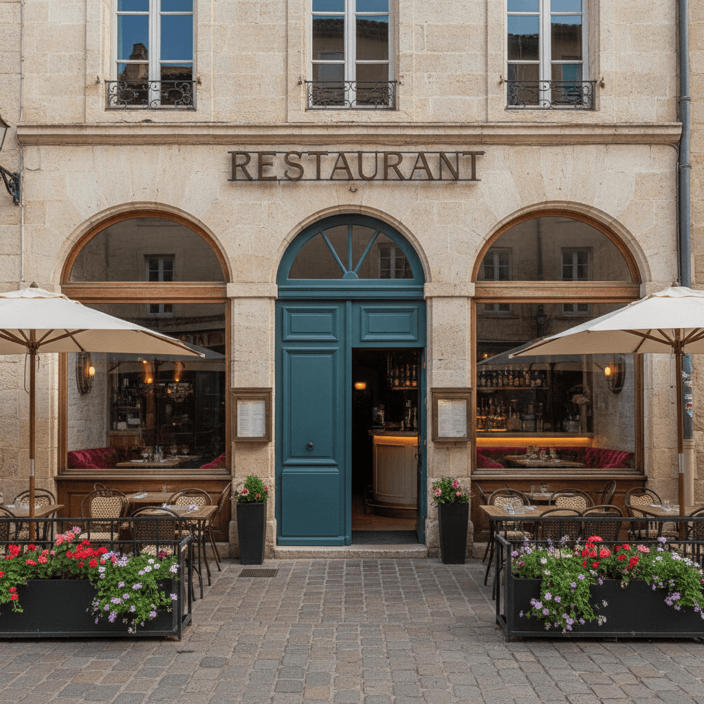 Restaurant 240m² à Carcassonne : terrasse - licence IV - Image 1