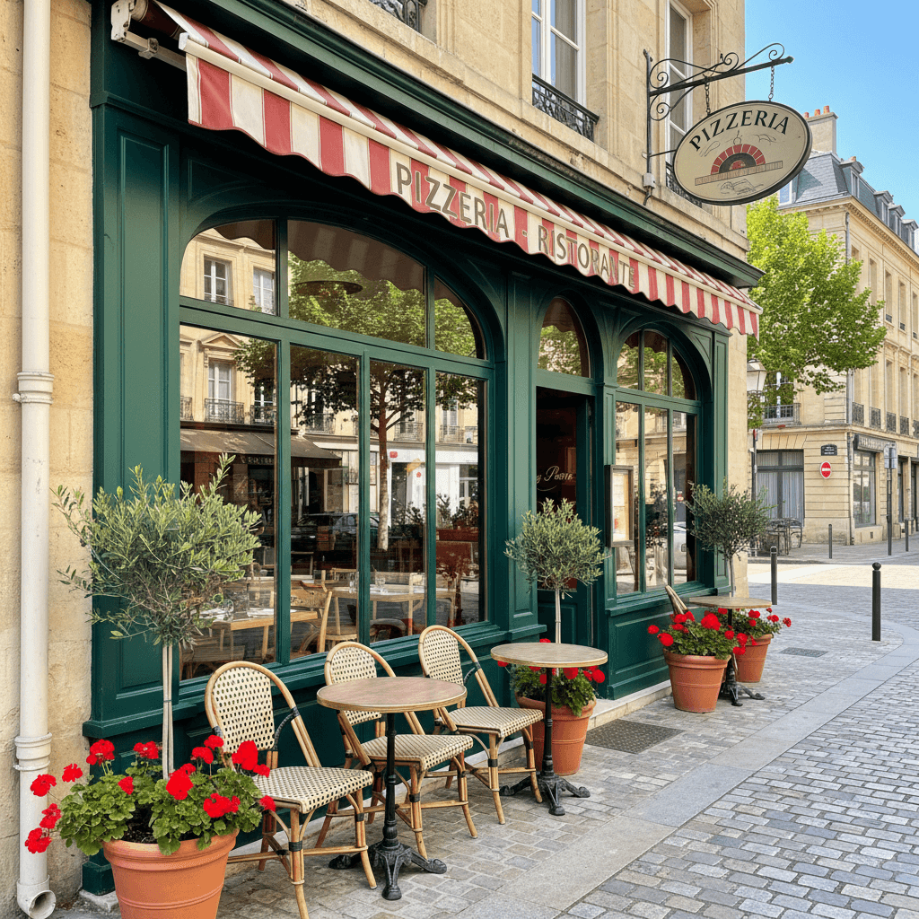 Restaurant à Bordeaux : terrasse - licence IV