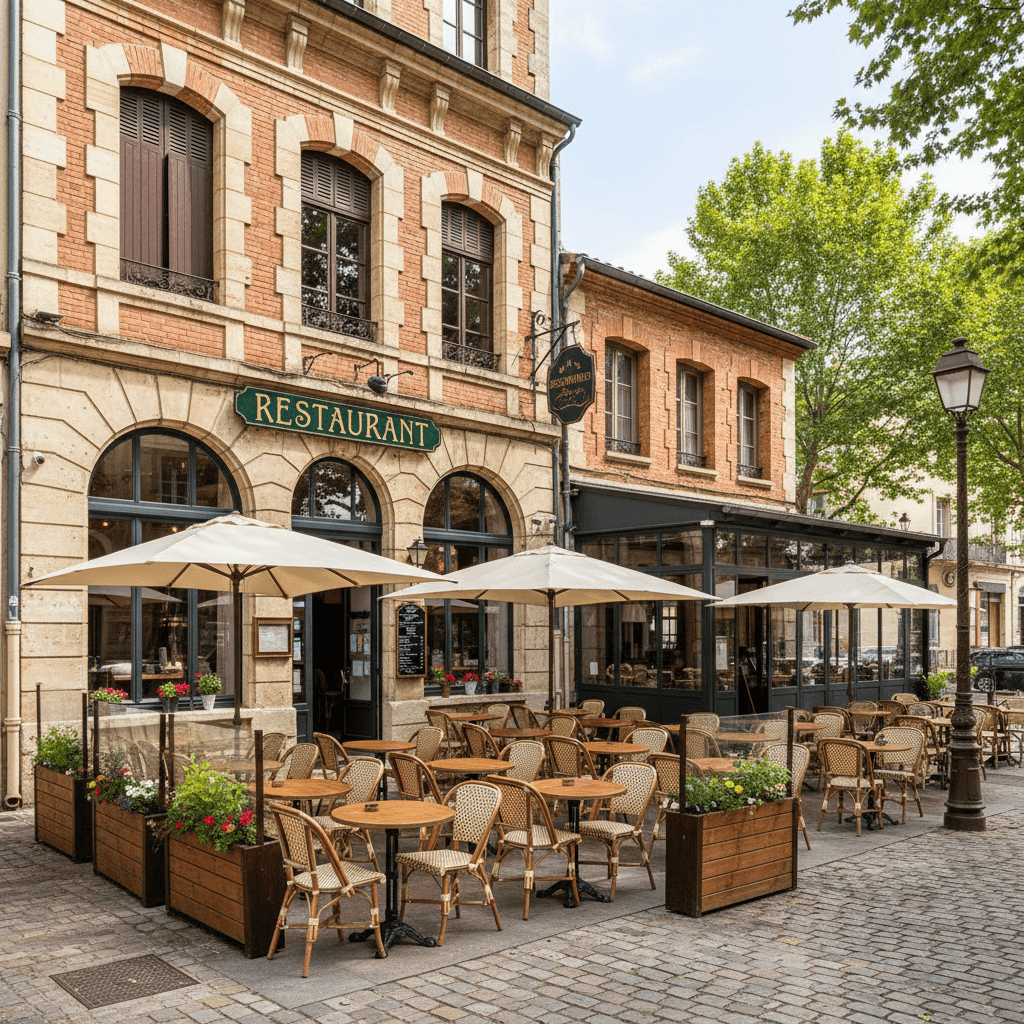 Restaurant 150m² à Toulouse : terrasse - licence IV - Image 1
