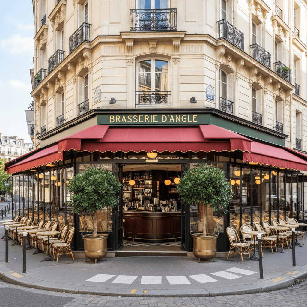 Bar-brasserie 60 couverts à Paris : terrasse - licence IV