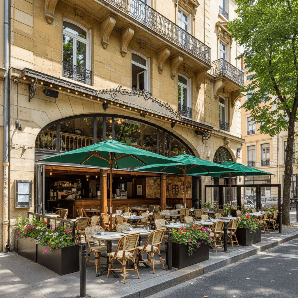 Restaurant 100m² à Lyon : terrasse - licence IV - Image 1