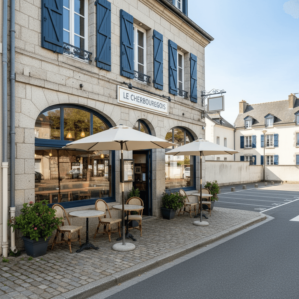 Restaurant 260m² à Cherbourg-En-Cotentin : terrasse - extraction - Image 1