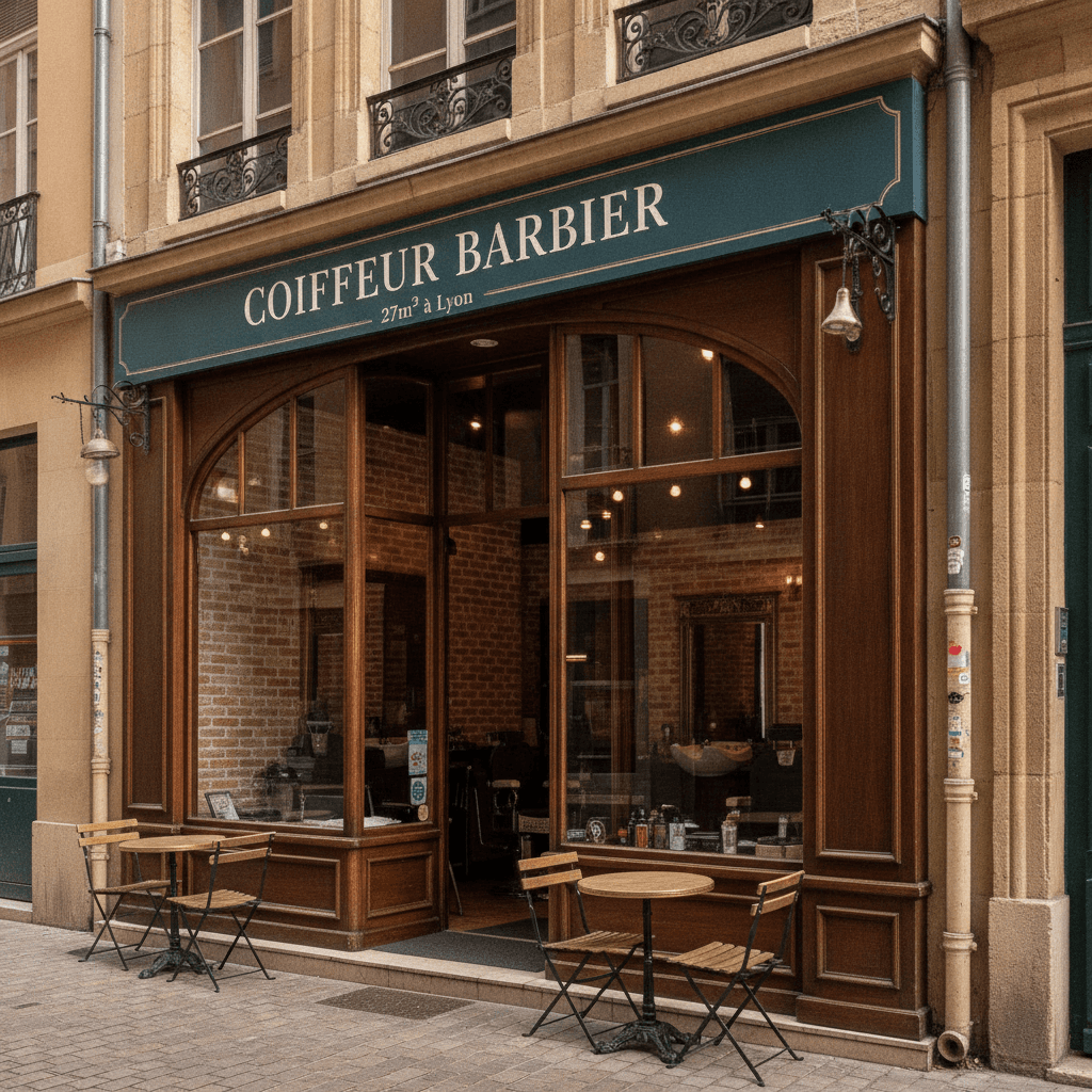 Coiffeur / Barbier 27m² à Lyon