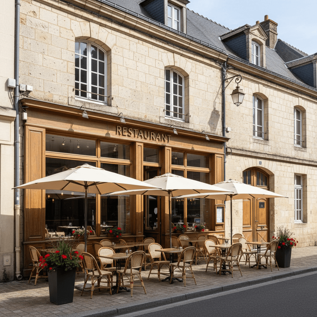 Restaurant 120m² à Cholet : terrasse - licence IV - Image 1