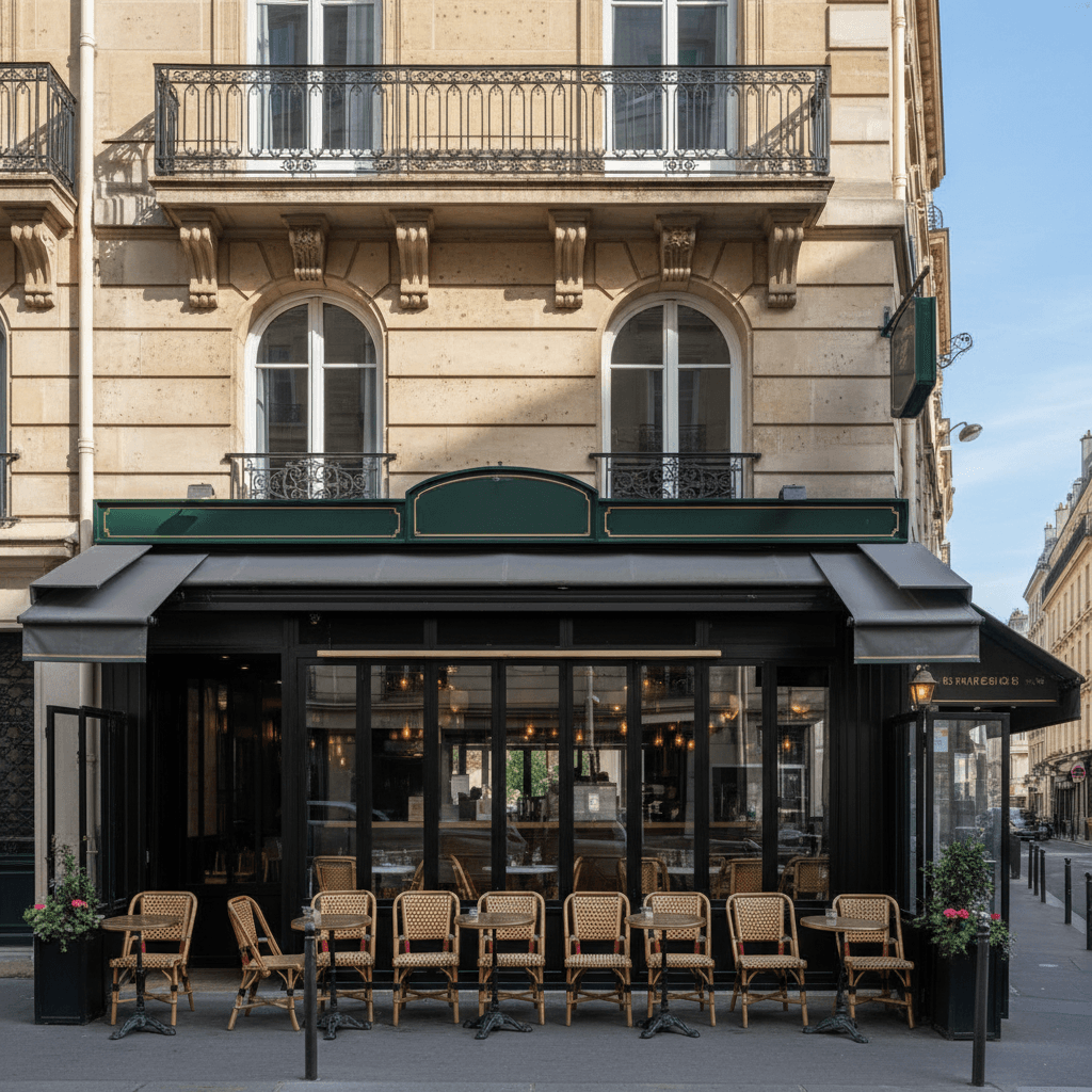 Restaurant 40 couverts à Paris : extraction - cave/réserve