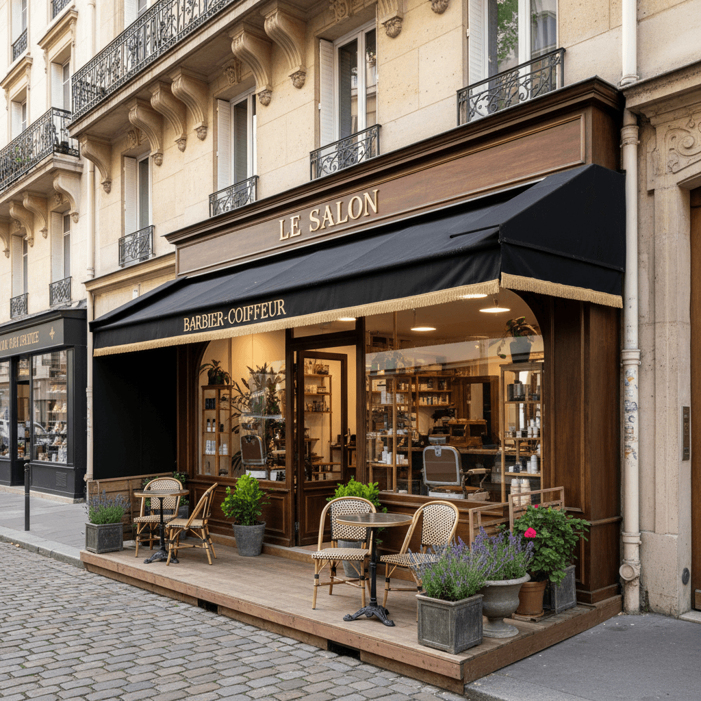 Local commercial rénové à Paris - 45 m² idéal coiffeur - Image 1