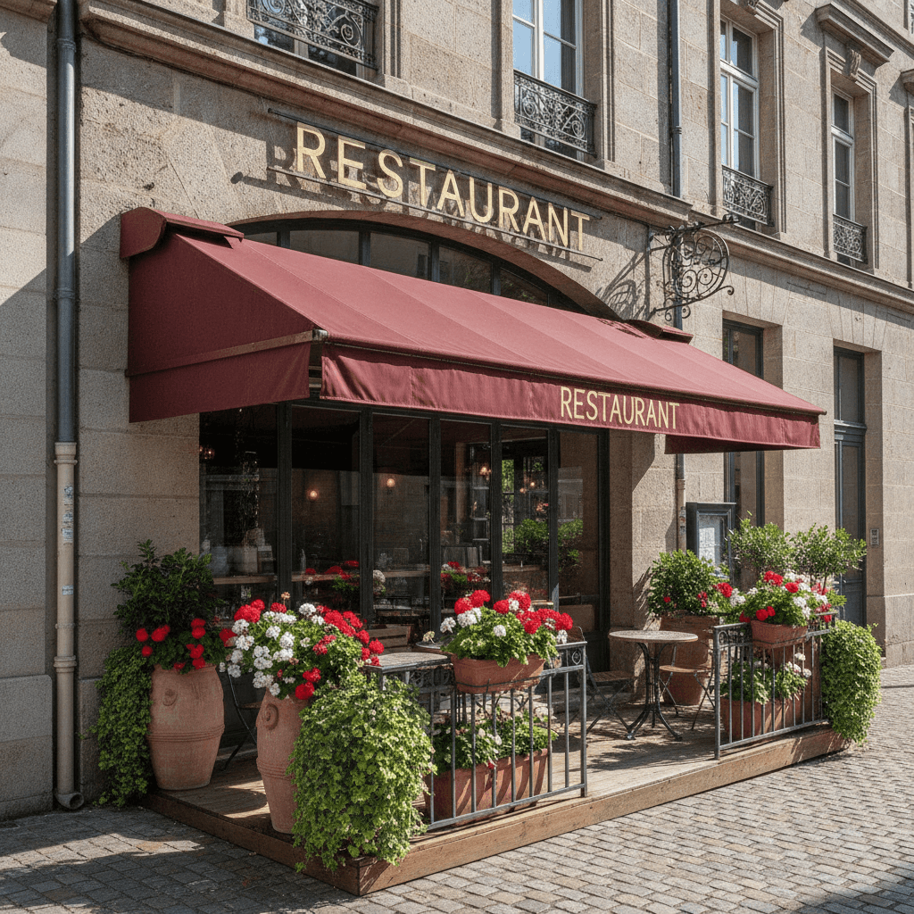 Restaurant 260m² à Nancy : terrasse - licence IV