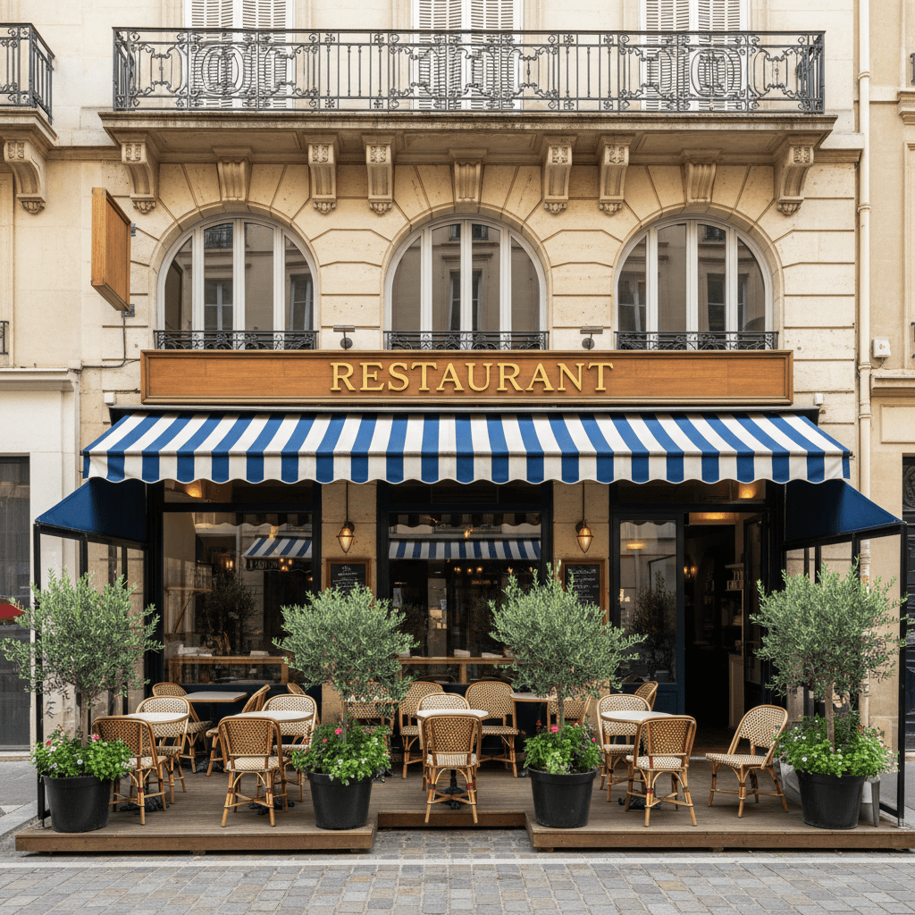 Restaurant à Lyon : terrasse - licence IV
