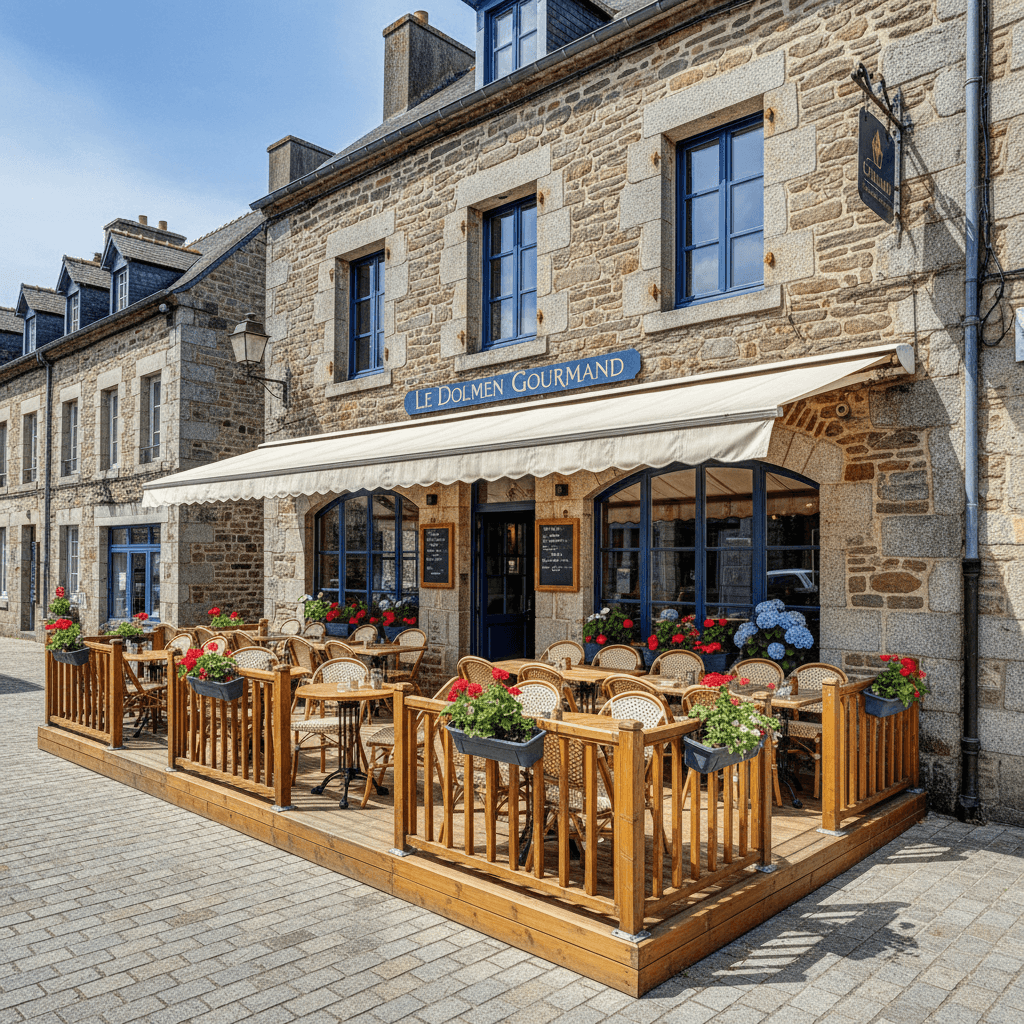 Restaurant à Vannes : terrasse - licence IV - Image 1