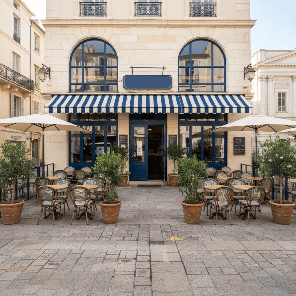 Snack 70m² à Toulon : terrasse - licence IV