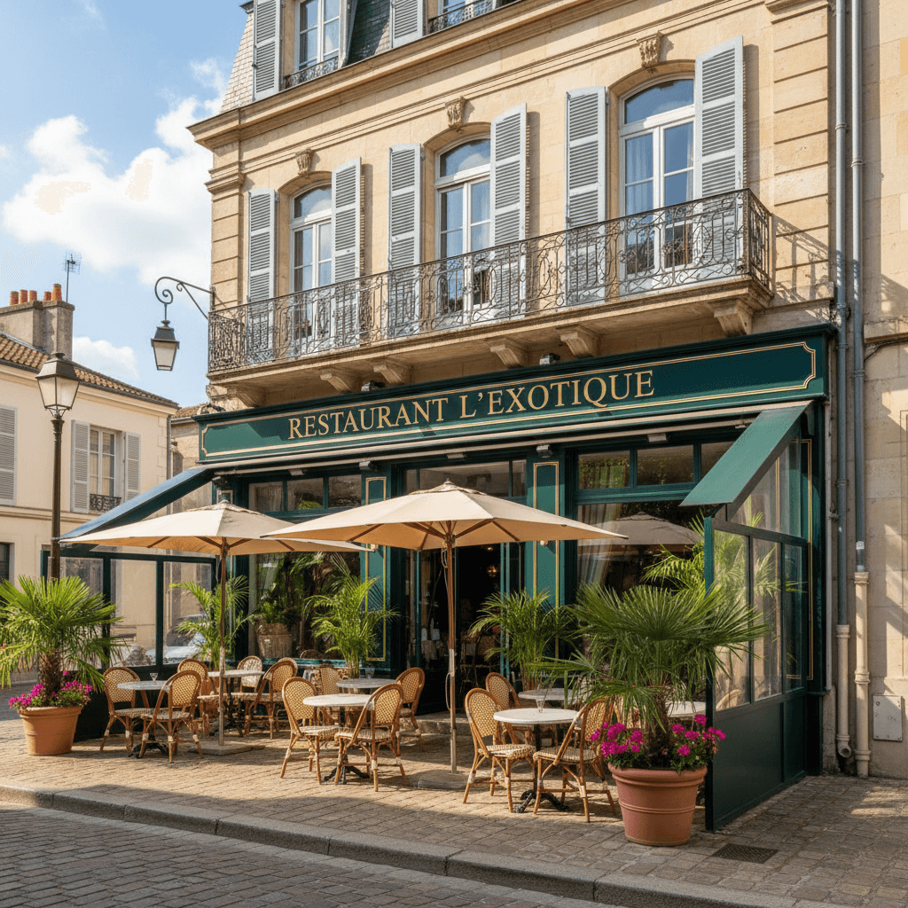 Restaurant 300m² à Ludon-Médoc : terrasse - Image 1