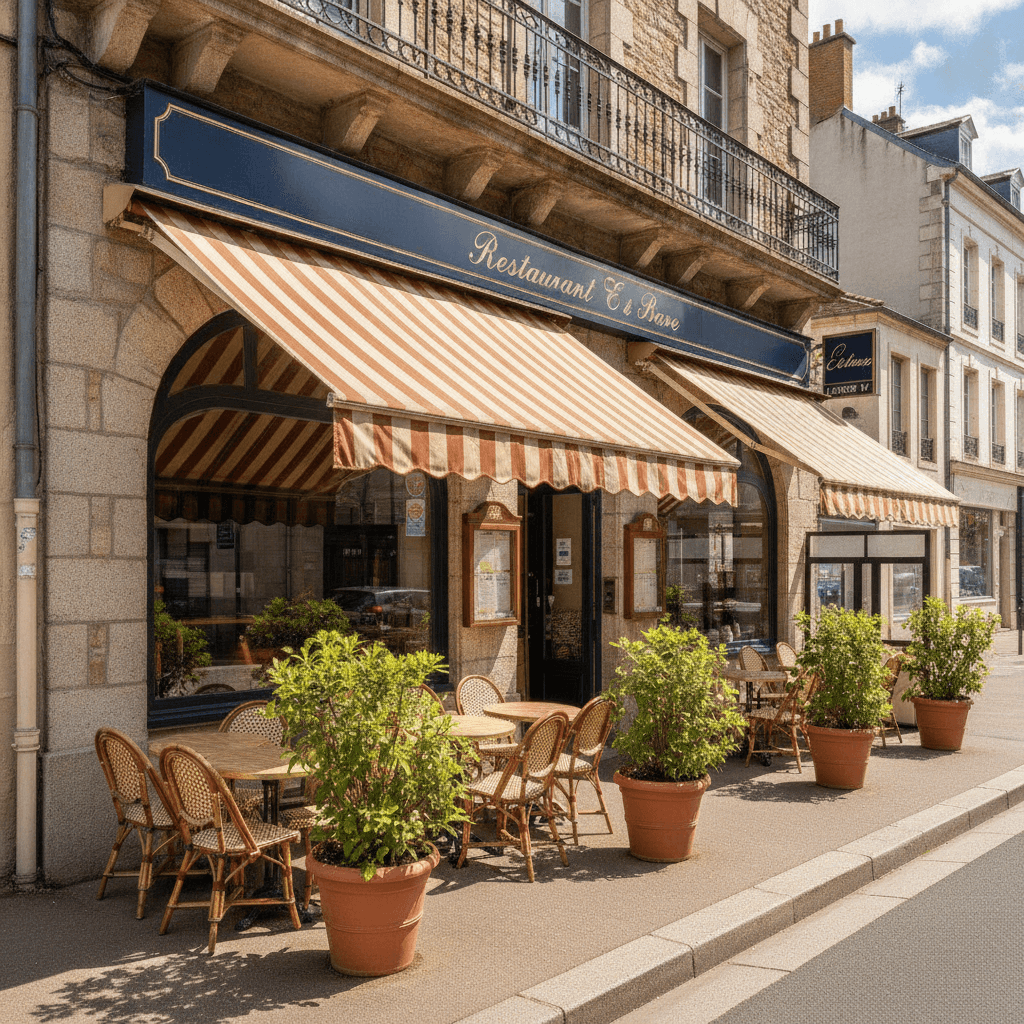 Restaurant à Clermont-Ferrand : terrasse - licence IV