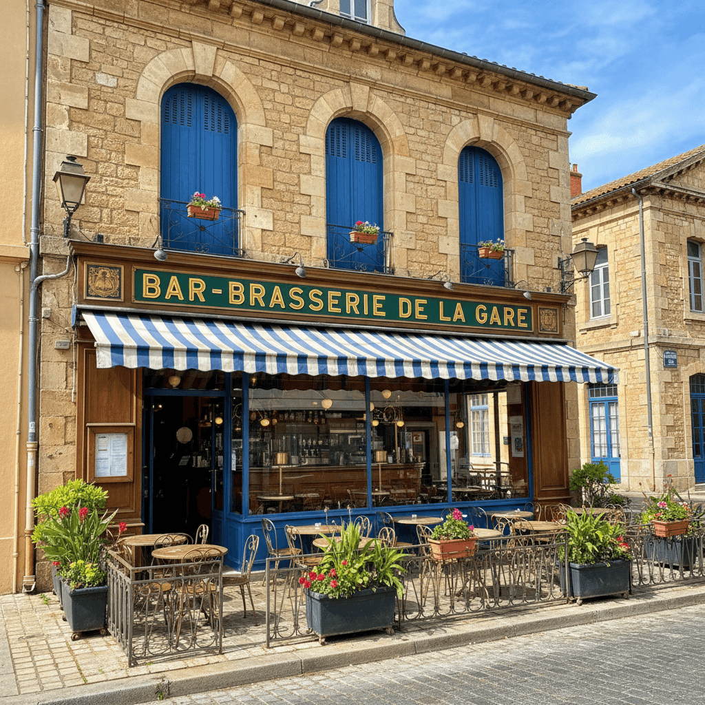 Bar-brasserie 80m² à Narbonne : terrasse - licence IV - Image 1