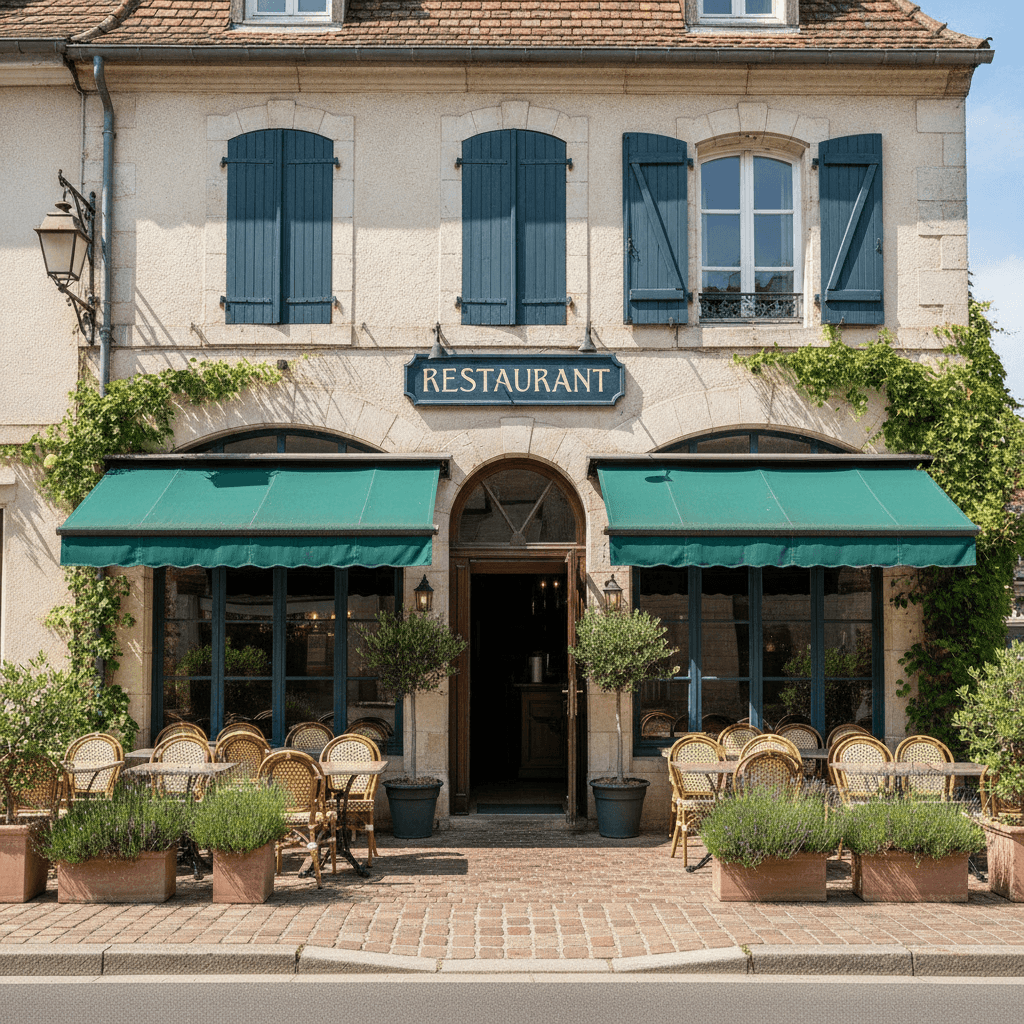Restaurant 100m² à Oberschaeffolsheim : terrasse - licence IV - Image 1
