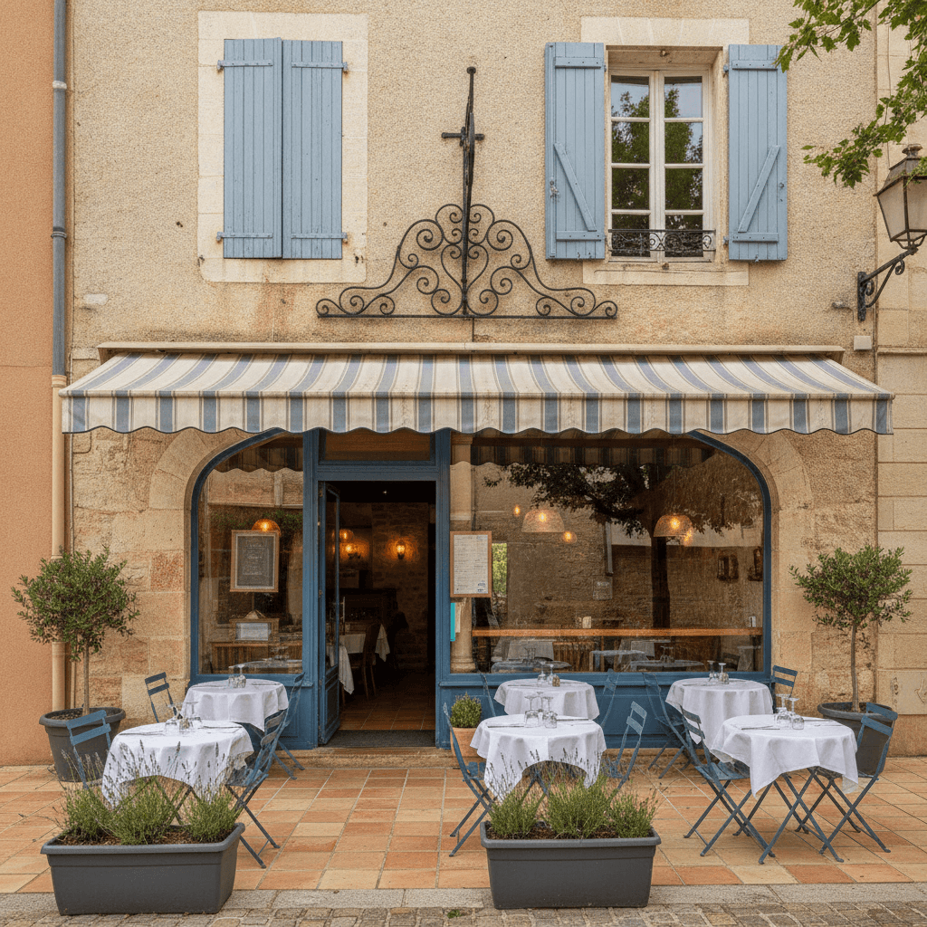 Restaurant 55m² à Marseille : terrasse - climatisation