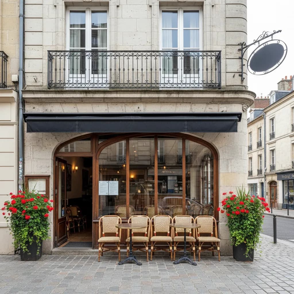 Restaurant à Nantes : terrasse - licence IV - Image 1