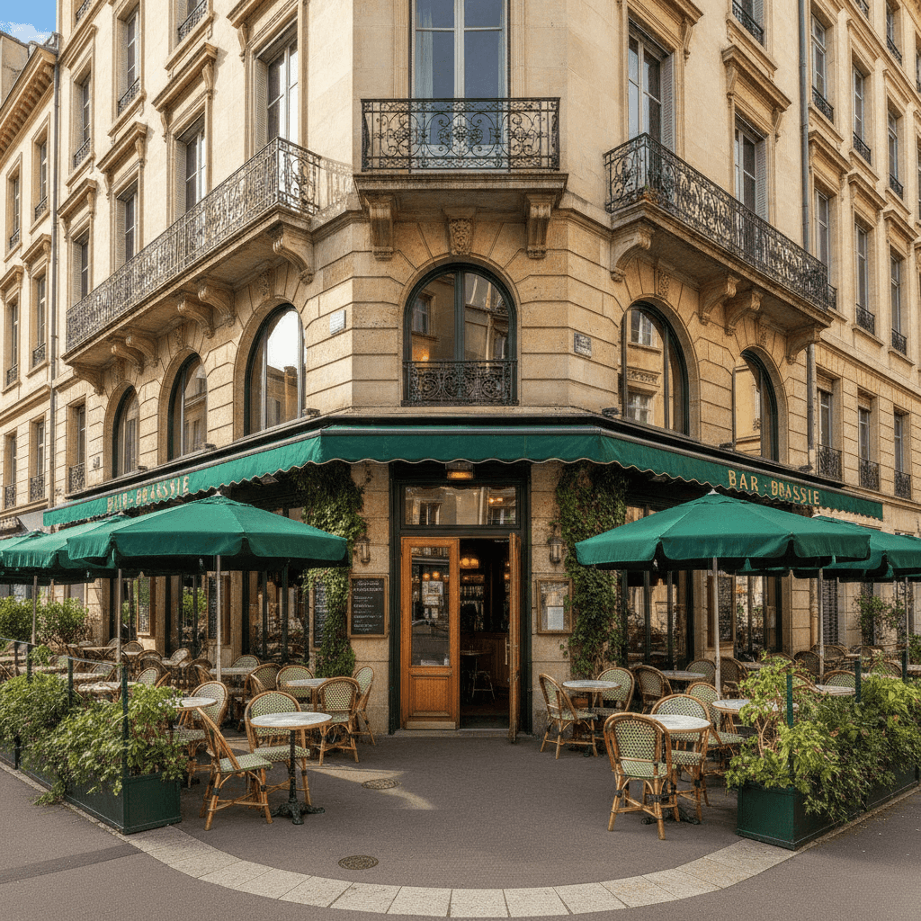 Bar-brasserie à Lyon : terrasse - licence IV