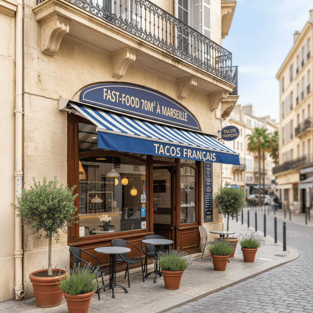 Fast-food 70m² à Marseille
