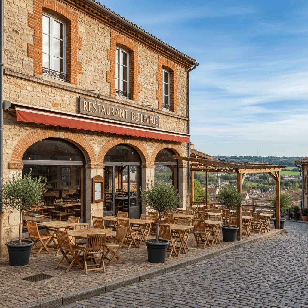 Restaurant à Toulouse : terrasse - licence IV - Image 1
