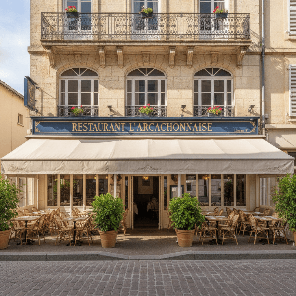 Restaurant 173m² à Arcachon : terrasse - licence IV - Image 1