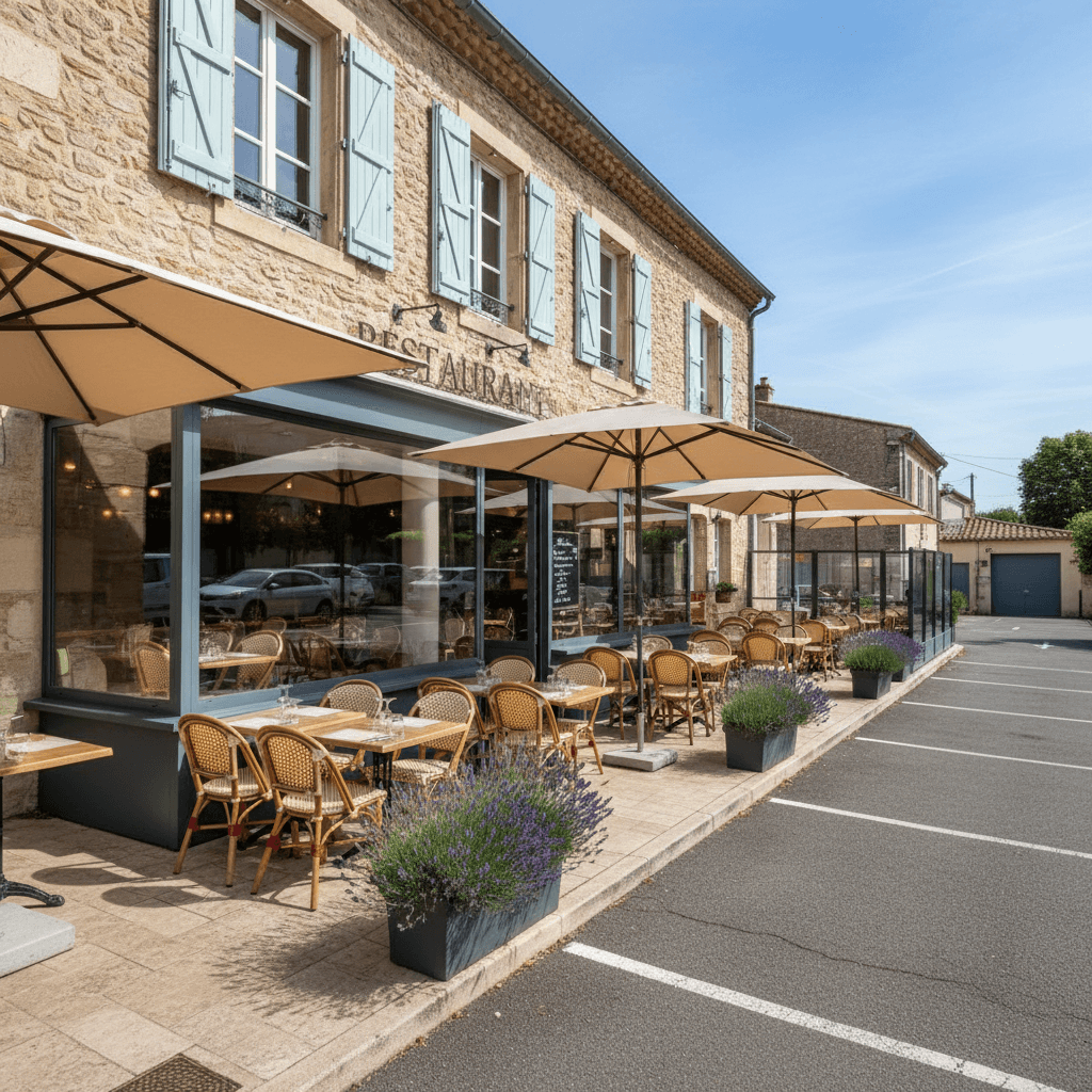 Restaurant 240m² à Saint-Jean-De-Védas : terrasse - extraction - Image 1