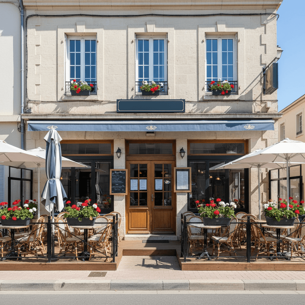 Bar-brasserie 150m² à Le Grau-Du-Roi : terrasse - licence IV - Image 1