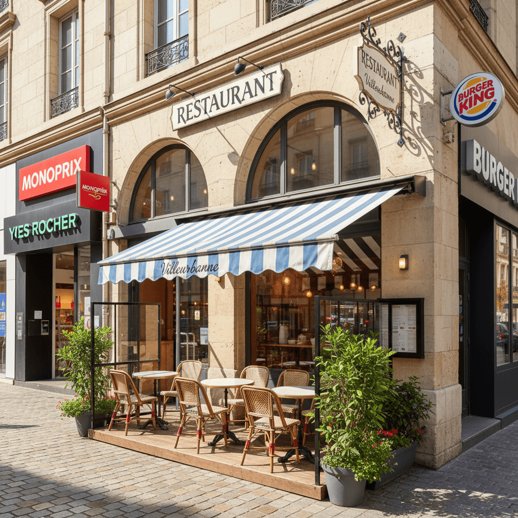Restaurant 30 couverts à Villeurbanne : licence IV - extraction - Image 1