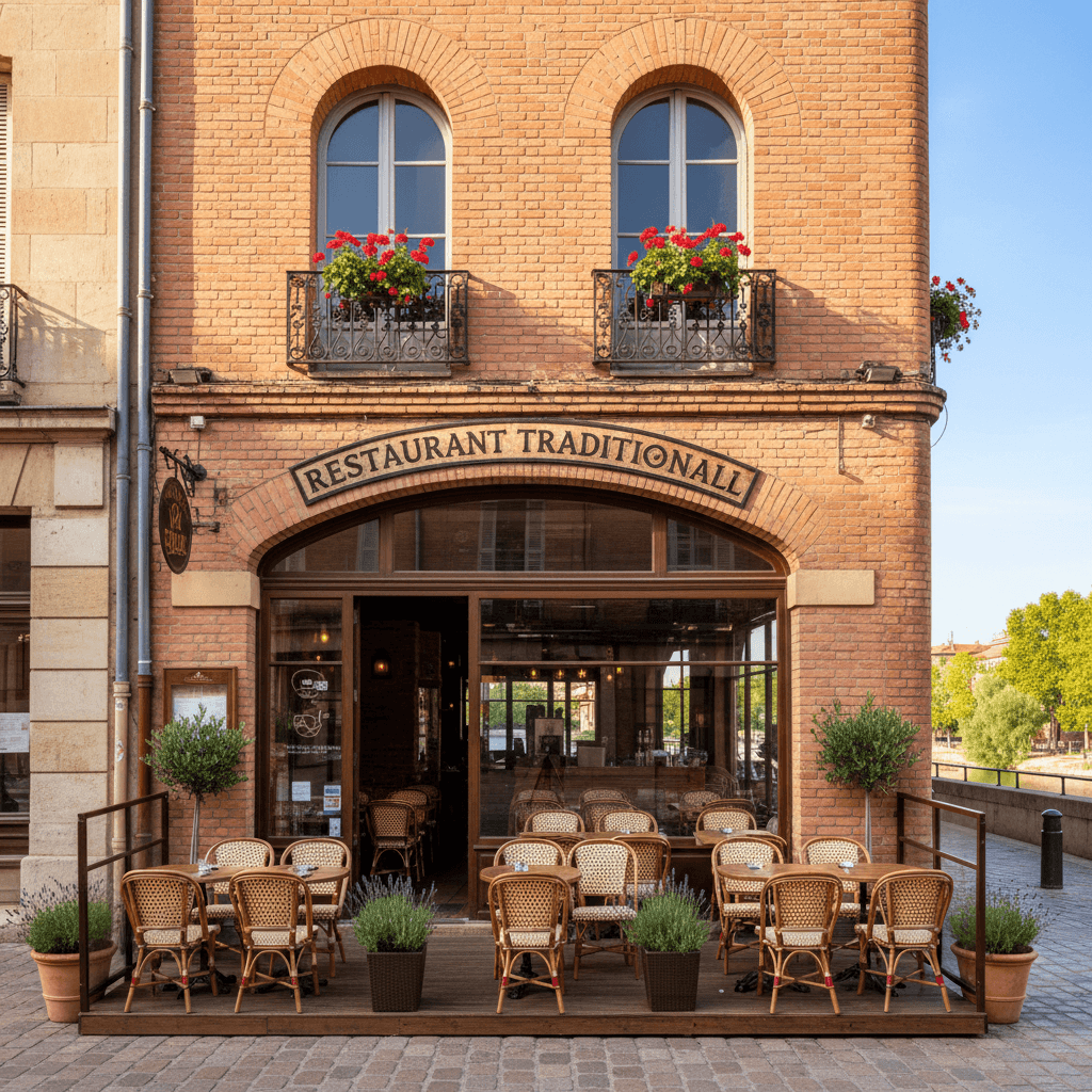 Restaurant 106m² à Toulouse : extraction - Image 1