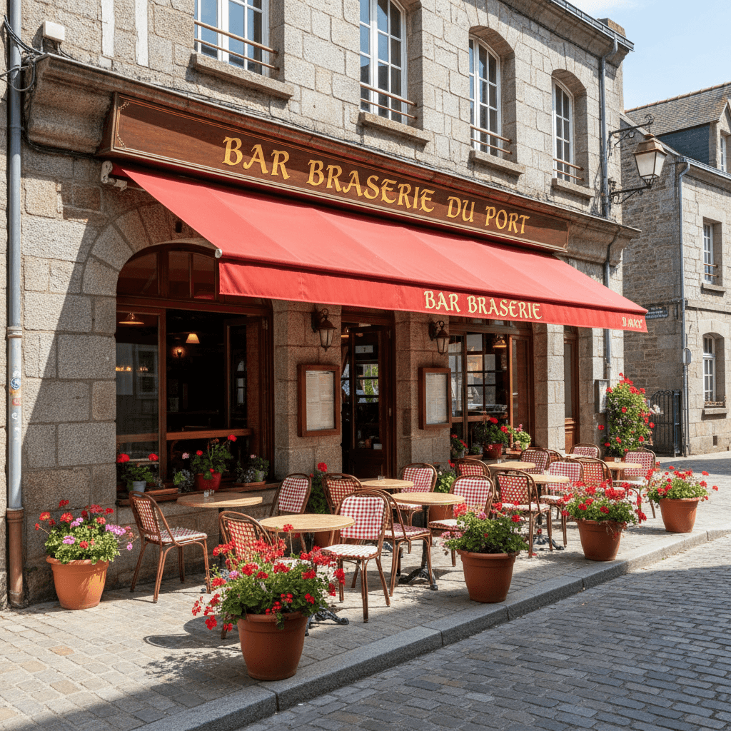 Bar-brasserie à Saint-Malo : terrasse - licence IV - Image 1