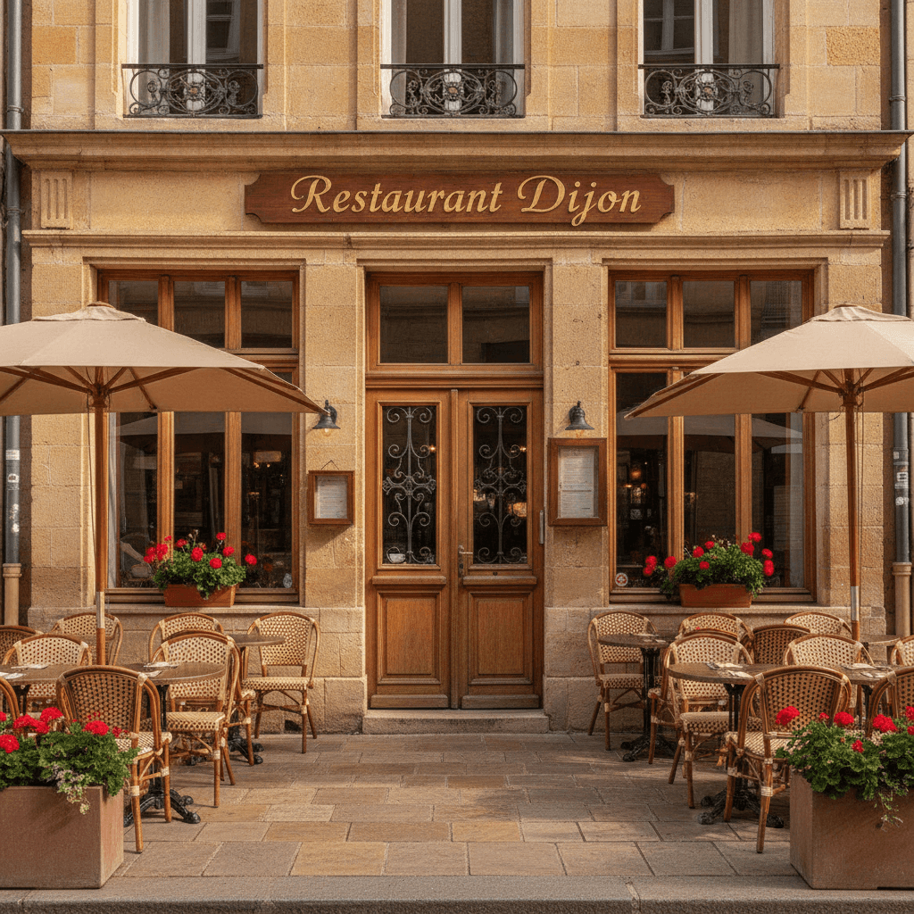 Restaurant 240m² à Dijon : terrasse - licence IV