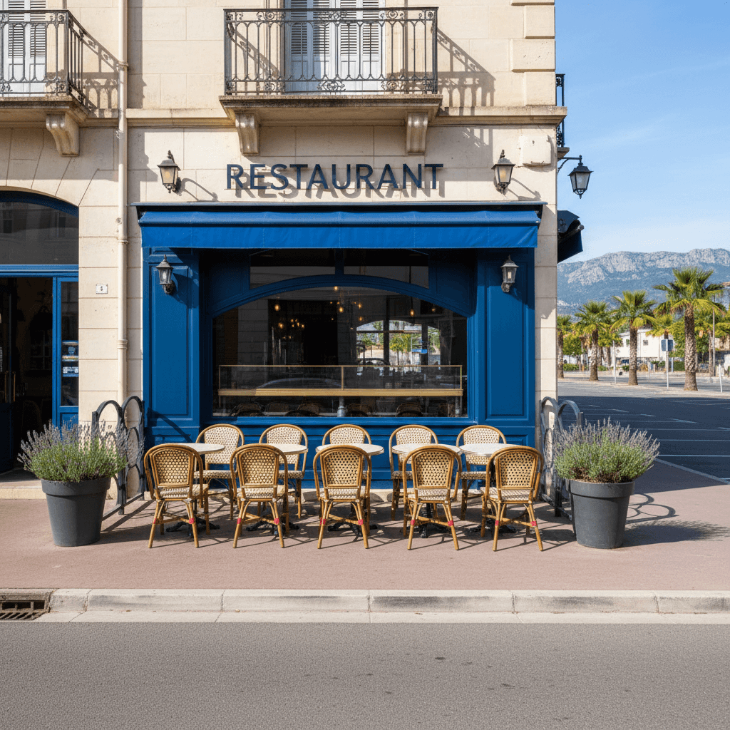 Restaurant à Perpignan : terrasse - licence IV - Image 1