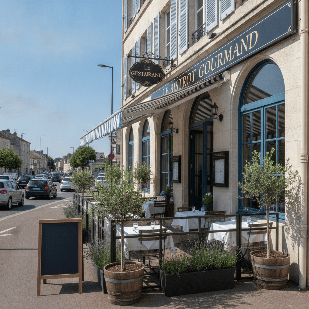 Restaurant 600m² à Saint-Pierre-Des-Corps : terrasse - licence IV - Image 1