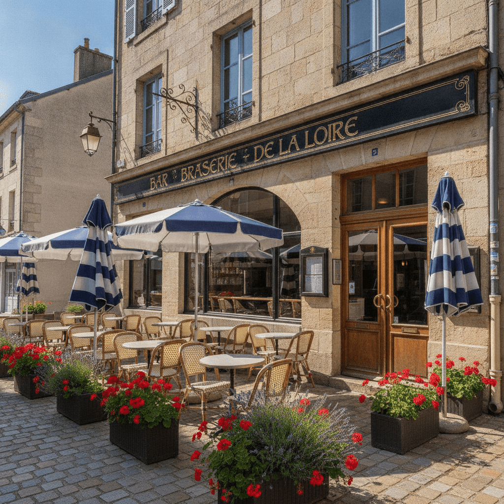 Bar-brasserie 85m² à Orléans : terrasse - cuisine équipée - Image 1