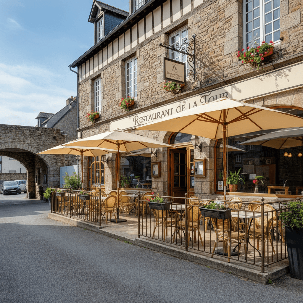 Restaurant à Quimper : terrasse - licence IV - Image 1