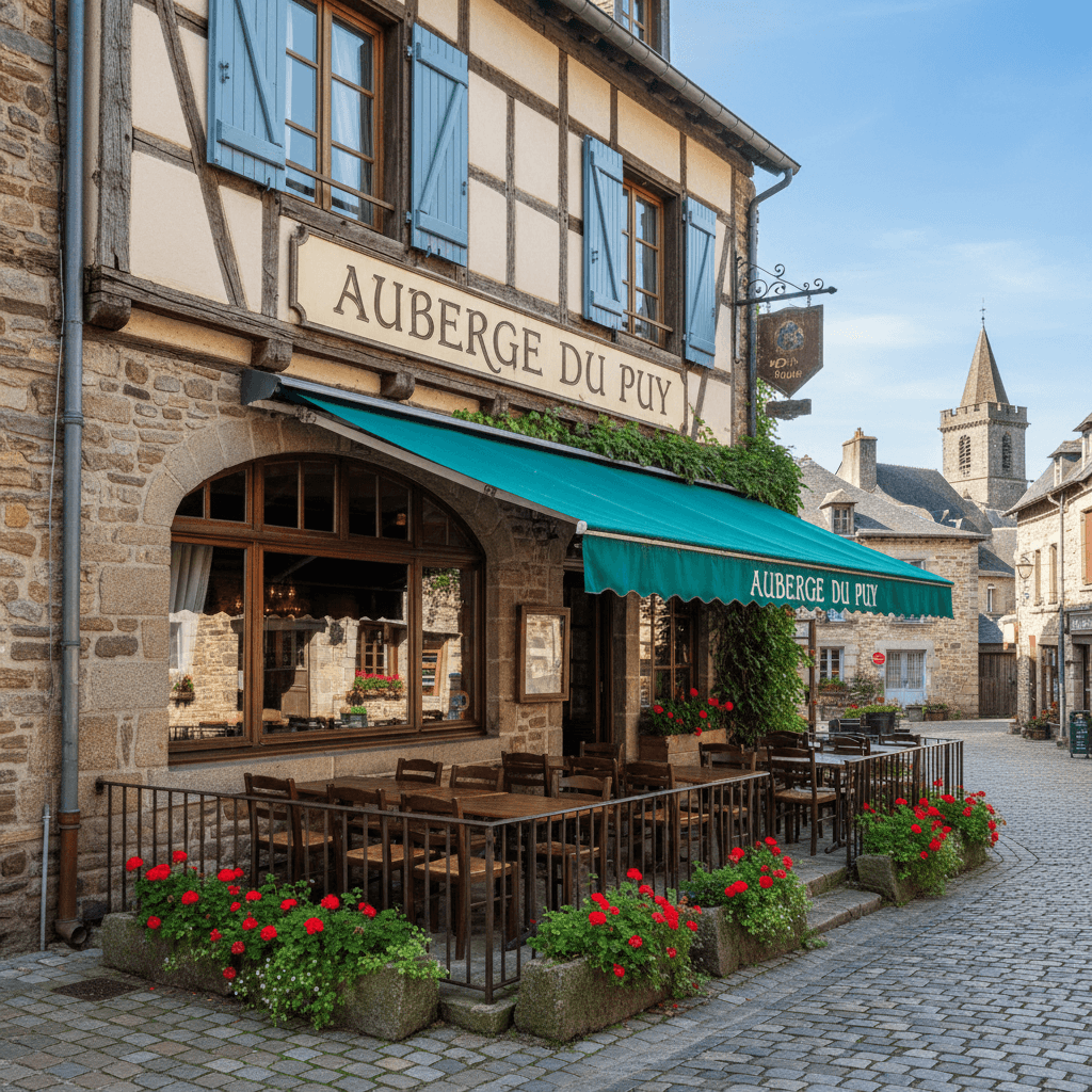 Restaurant à LE PUY EN VELAY : terrasse - licence IV - Image 1
