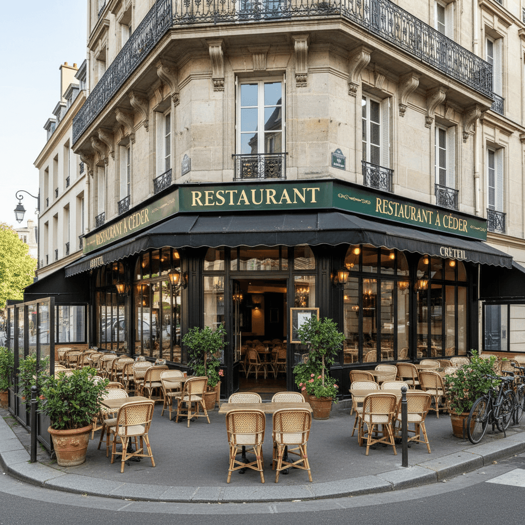 Restaurant à céder avec terrasse à Créteil - Image 1