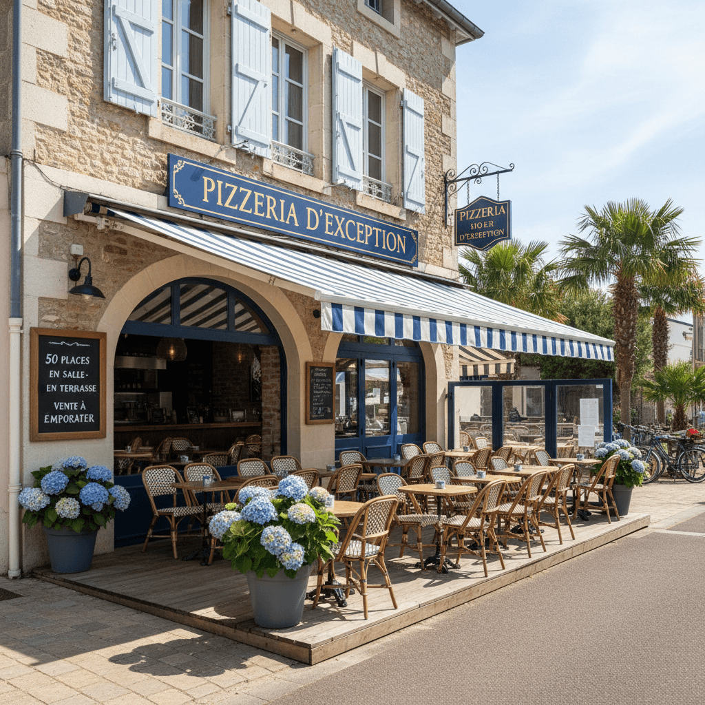Restaurant 150m² à Lège-Cap-Ferret : terrasse - extraction - Image 1