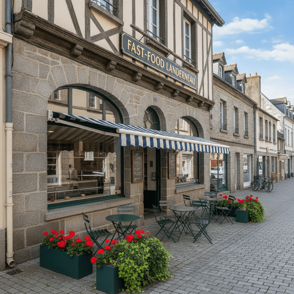 Fast-food à Landerneau - Image 1