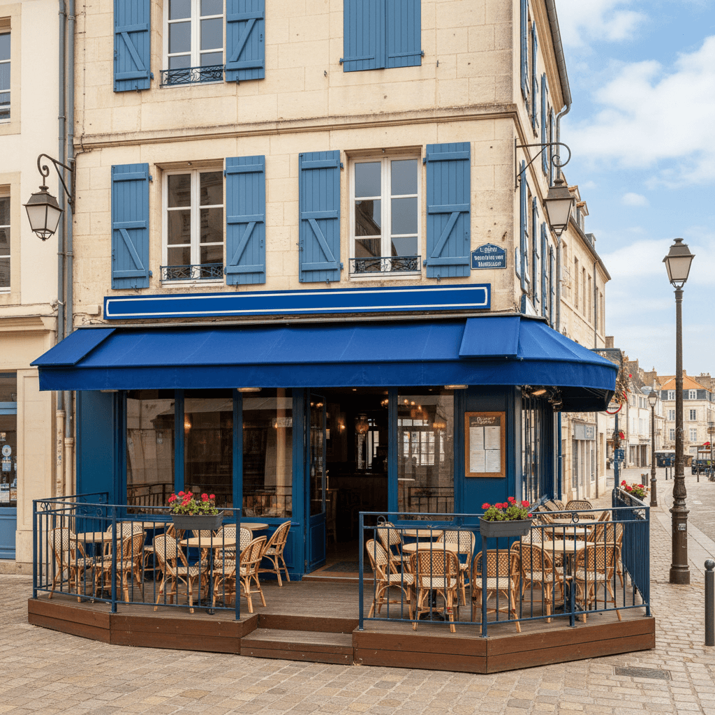 Restaurant 277m² à La Rochelle : licence IV - extraction - Image 1