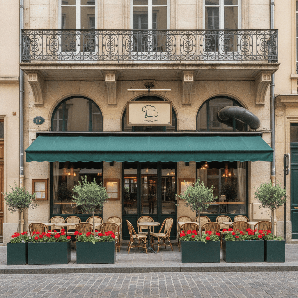 Restaurant à Lyon : terrasse - licence IV