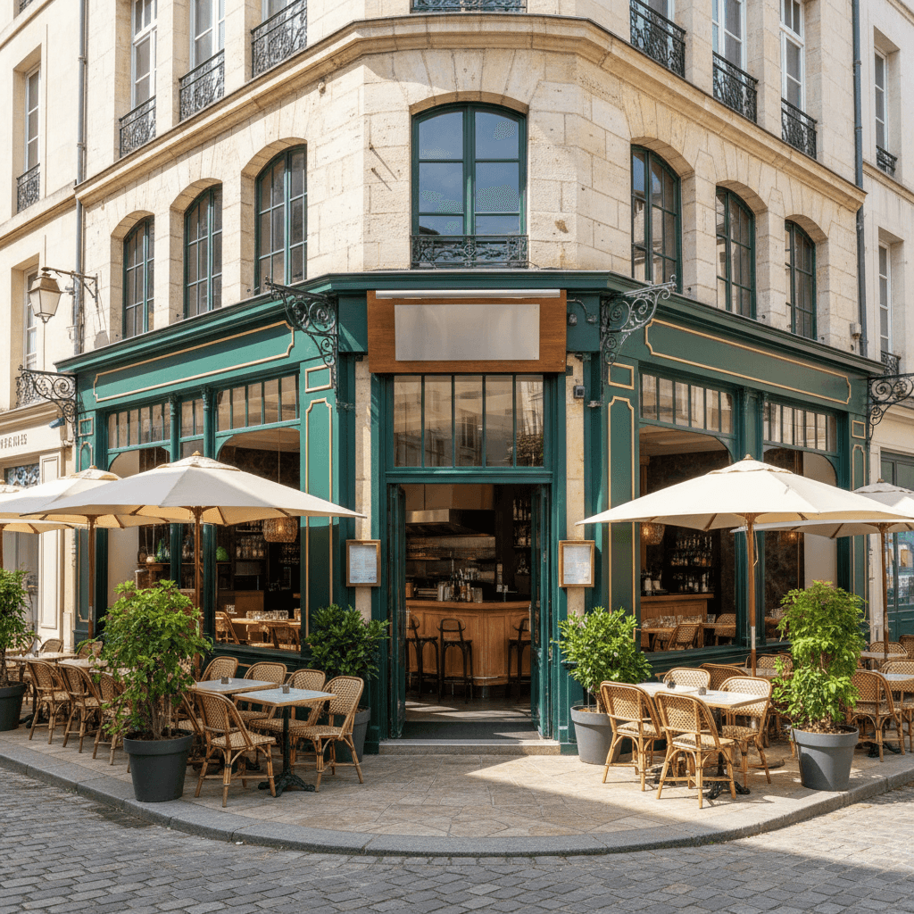 Restaurant 300m² à Nantes : terrasse - licence IV - Image 1