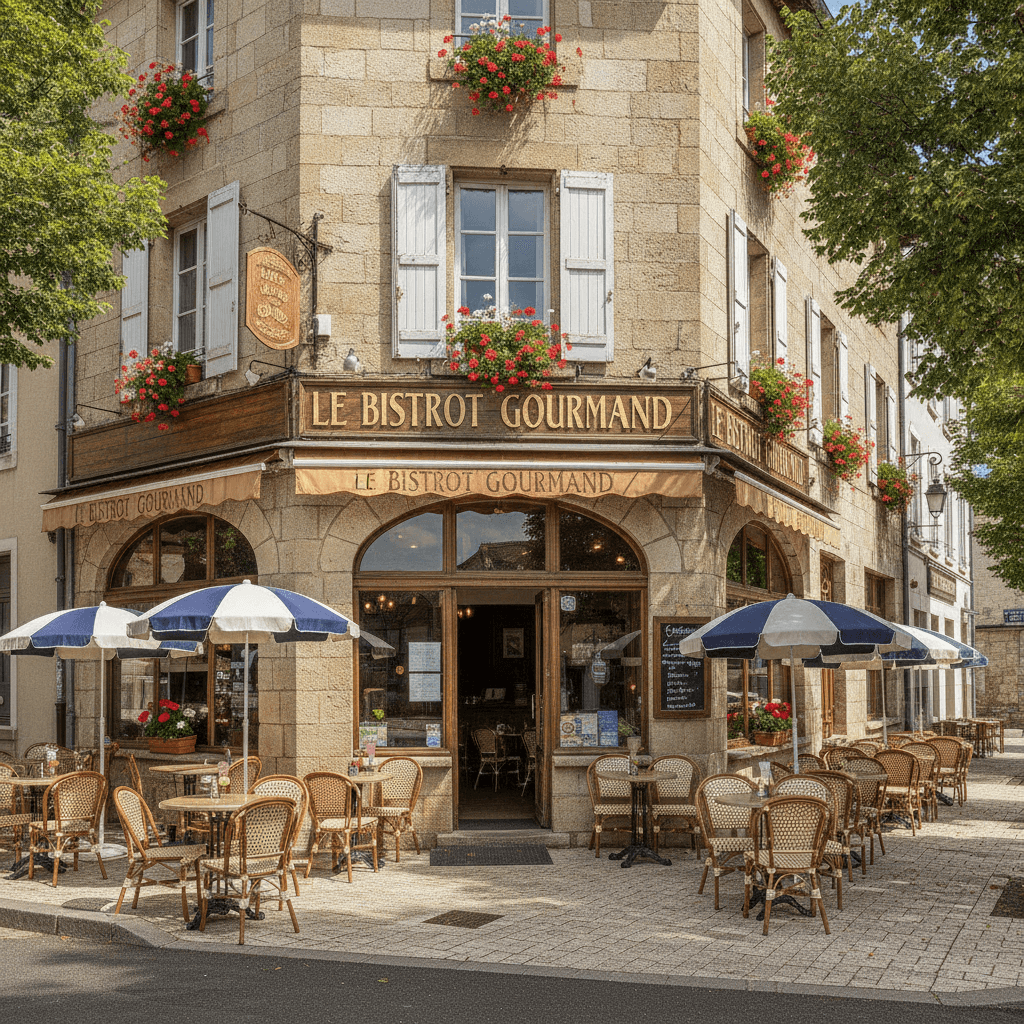 Restaurant 180m² à Saint-Palais : terrasse - licence IV - Image 1