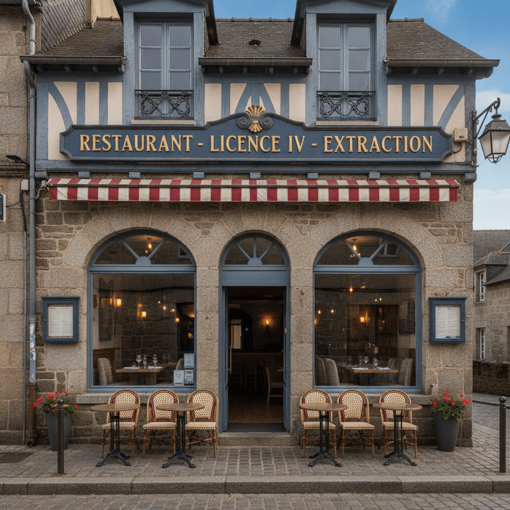Restaurant 120m² à Quimper : licence IV - extraction - Image 1