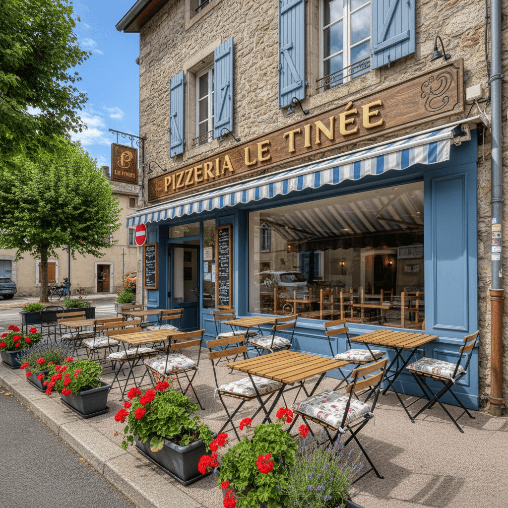 Fast-food à Saint-Étienne-De-Tinée : terrasse - extraction - Image 1
