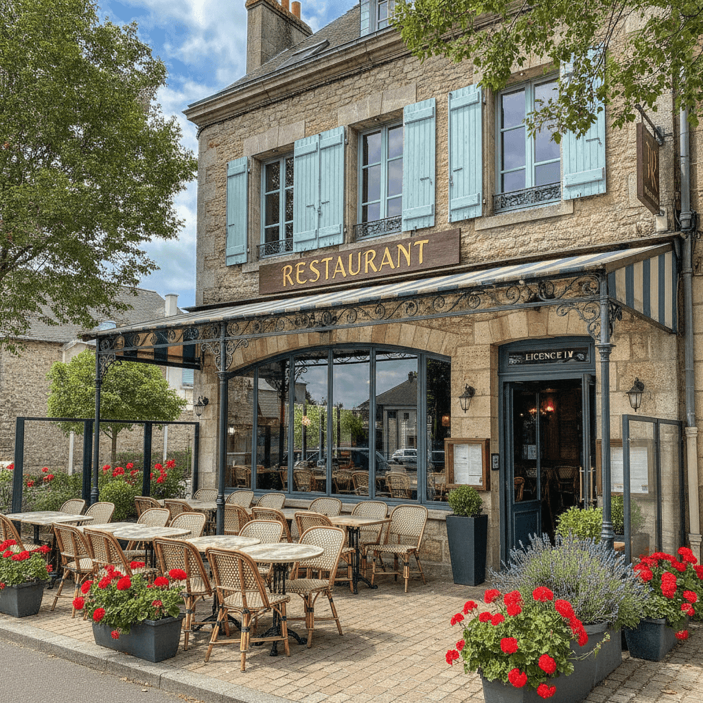Restaurant 180m² à Outreau : terrasse - licence IV - Image 1