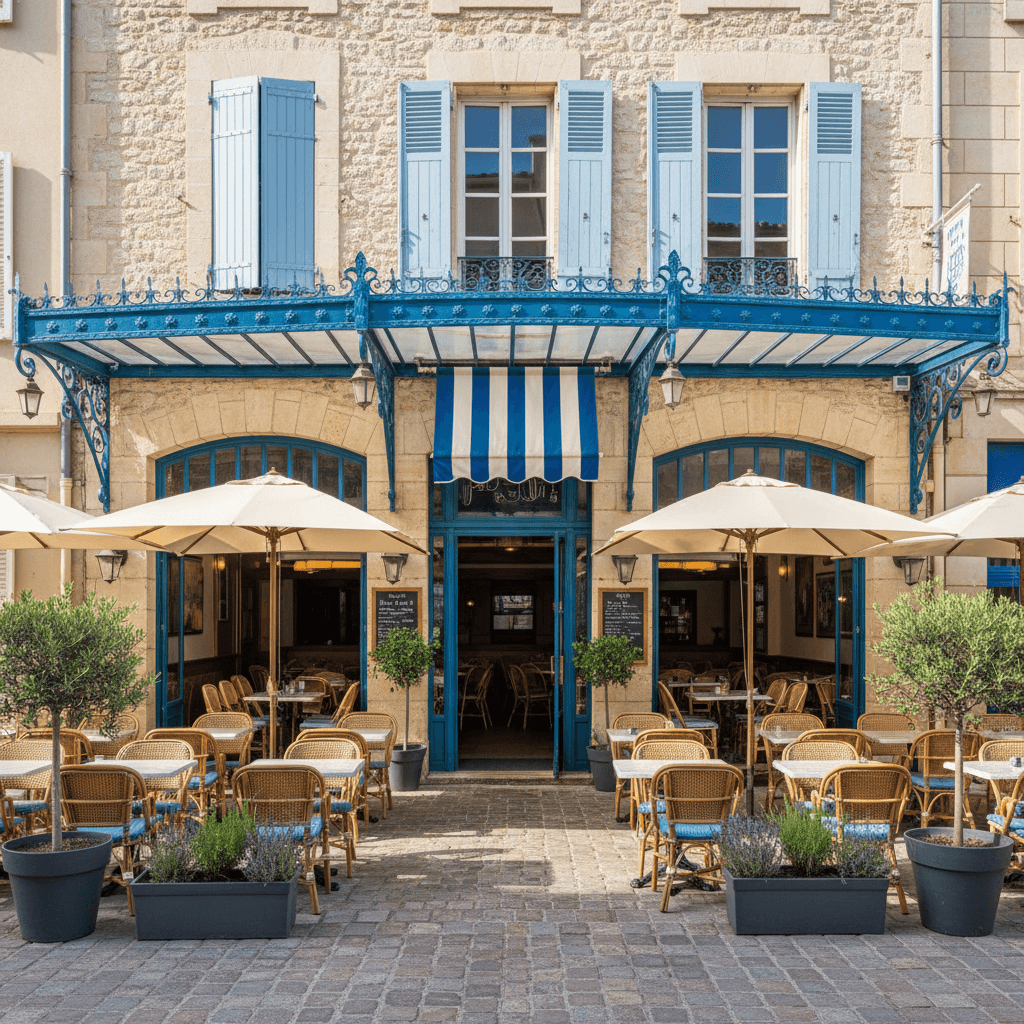 Bar-brasserie 100m² à Cagnes-Sur-Mer : terrasse - licence IV - Image 1