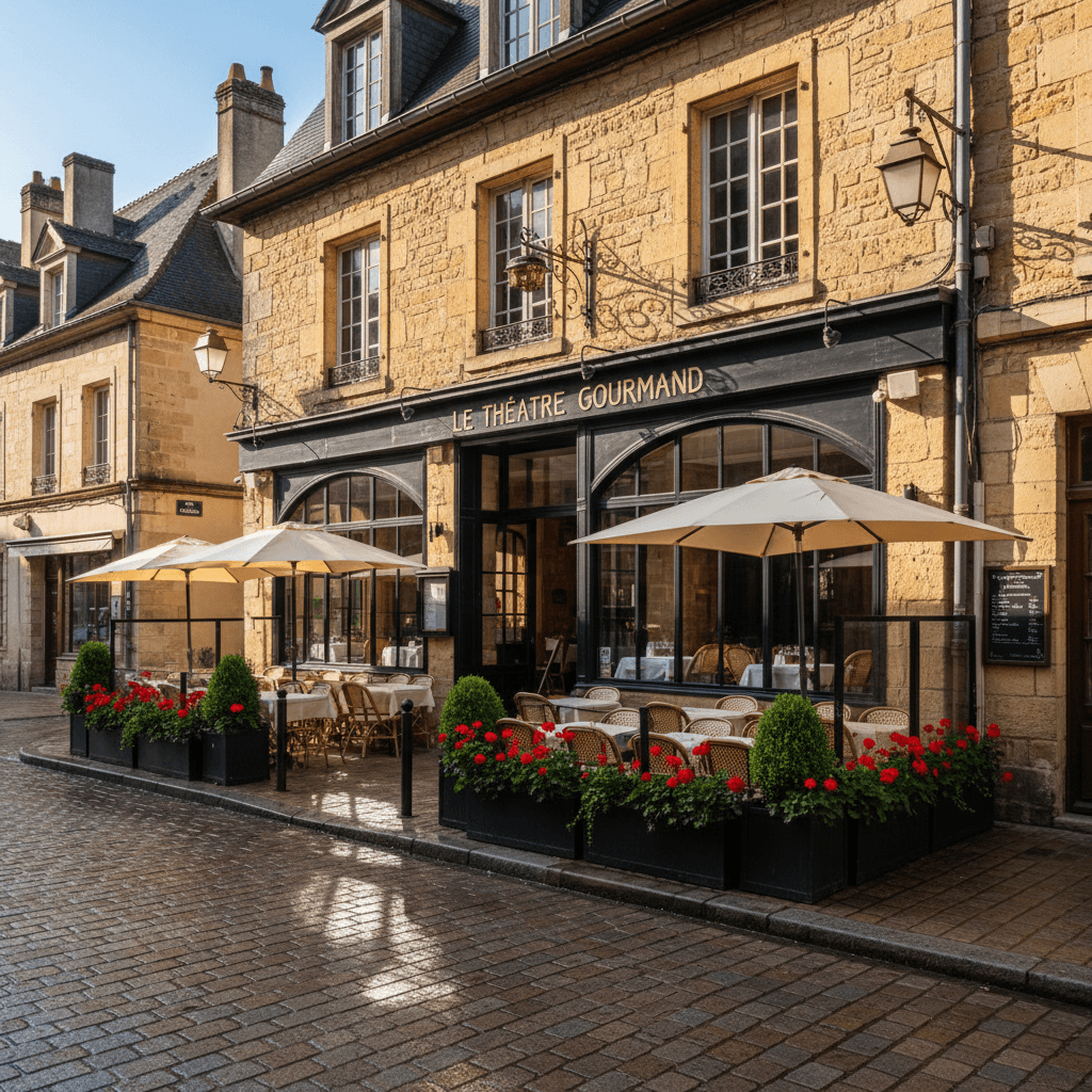 Restaurant 140m² à Dijon : terrasse - licence IV