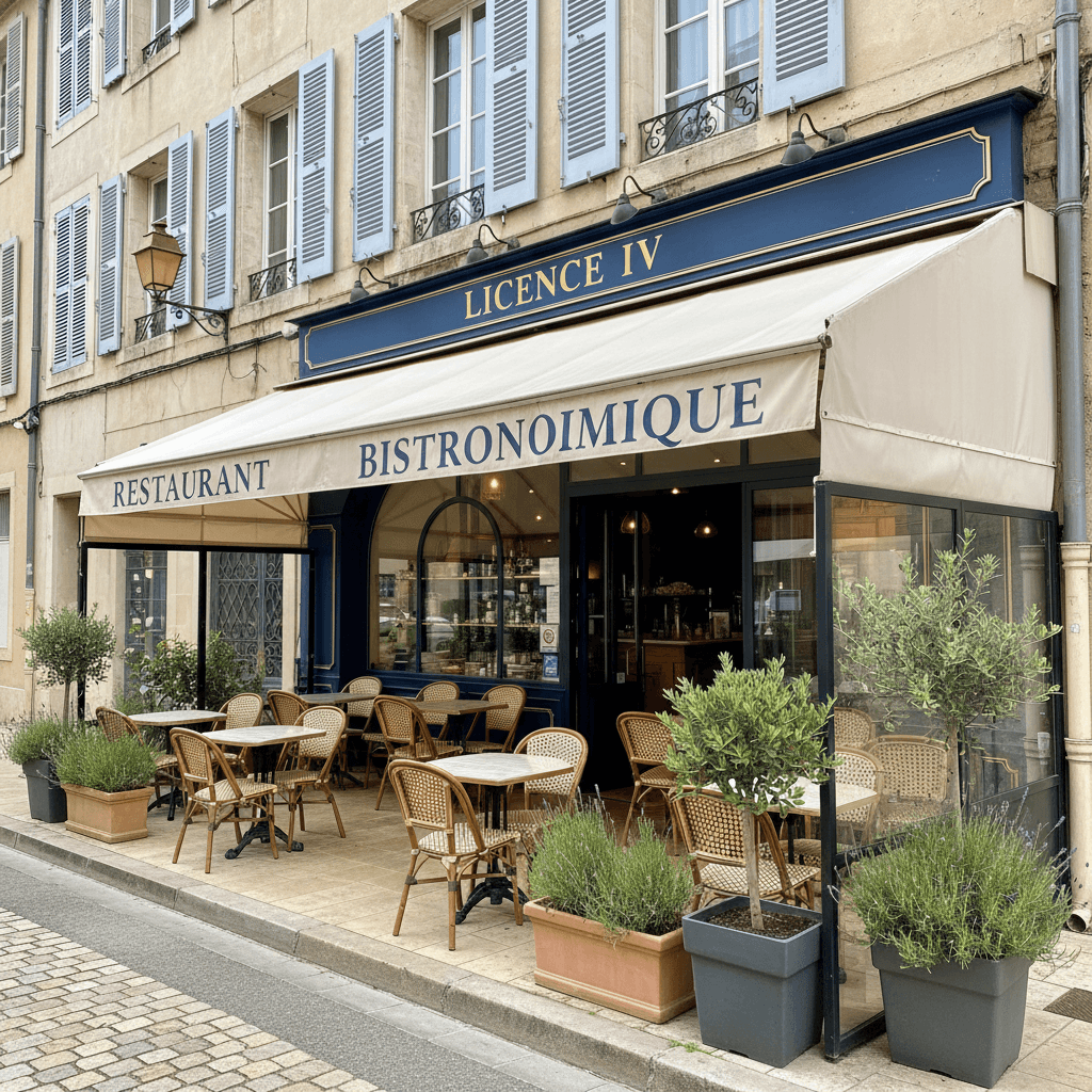 Restaurant à Avignon : terrasse - licence IV - Image 1